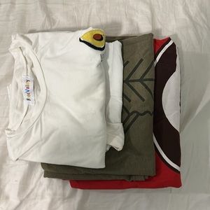 Bundle of t-shirts